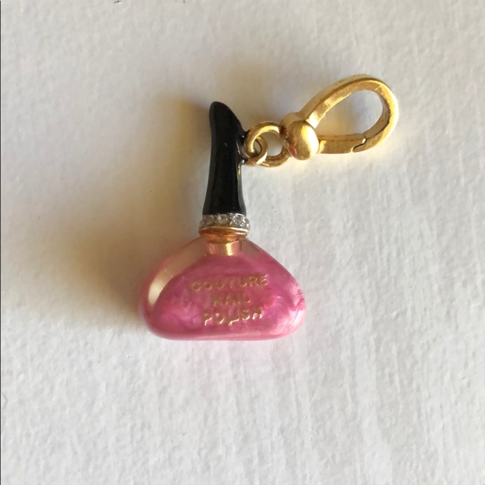 Juicy Couture nail polish charm